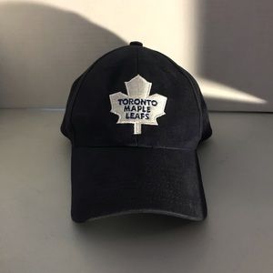 Toronto Maple Leafs Hat One Size Adjustable Dark Blue Unisex